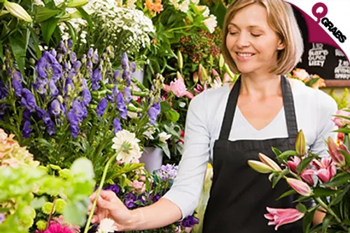 For QR79 Make Expert Flower Arrangements as Your Own Business with a Floristry Diploma Online Course! (QR1552 Value)